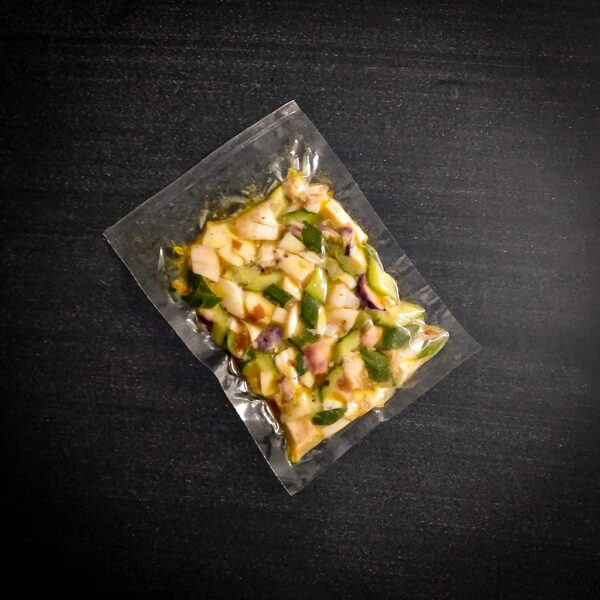 Insalata di seppia zucchine e limone