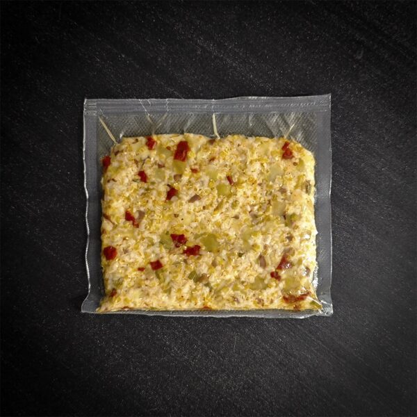 Bulgur alla mediterranea con melanzane capperi e olive